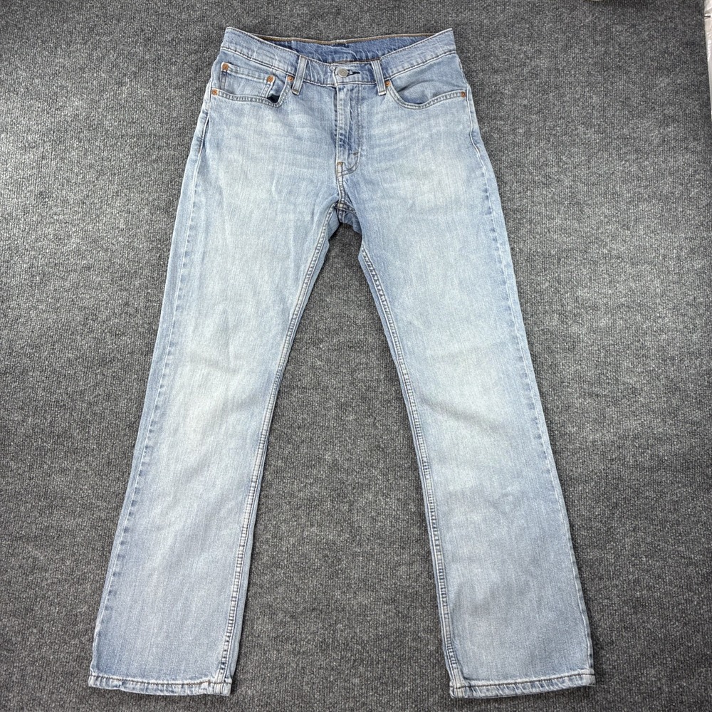 Levis 527 Bootcut Jeans Mens 31x32 Blue Denim Cotton Medium Wash Western